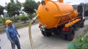 Quy trình vệ sinh bể phốt cho chung cư, hộ gia đình tại Làng Lụa Vạn Phúc